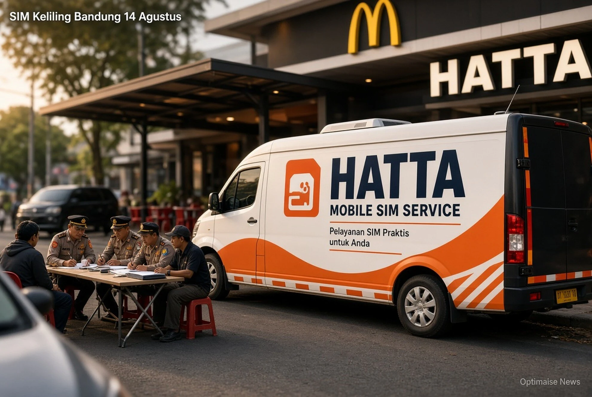 SIM Keliling Bandung 14 Agustus: McD Soekarno Hatta & BPR KS