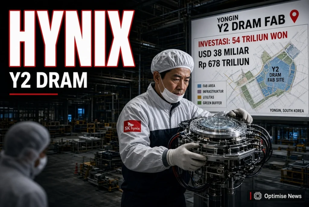 SK Hynix Rp678 T Bangun 2 Pabrik, Incar Puncak Krisis 2027-2030