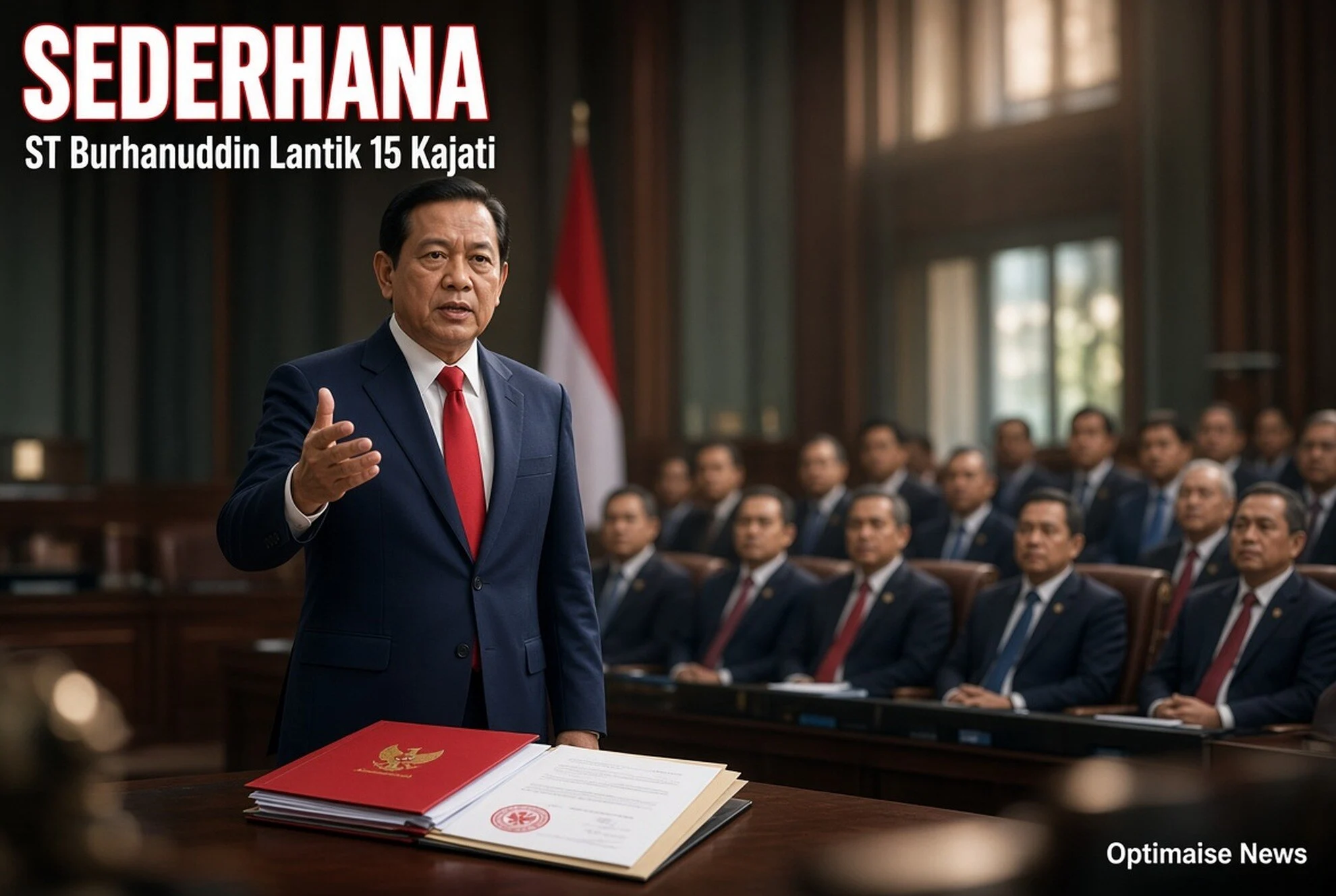 ST Burhanuddin Lantik 15 Kajati: Jaga Integritas & Hidup Sederhana