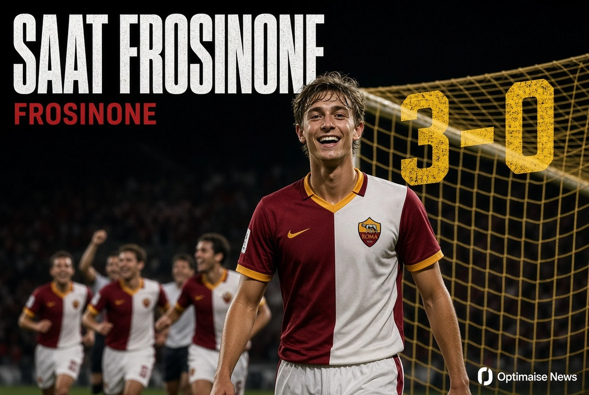 Saat Frosinone vs Lazio Dicari, Roma Tekuk Frosinone 3-0