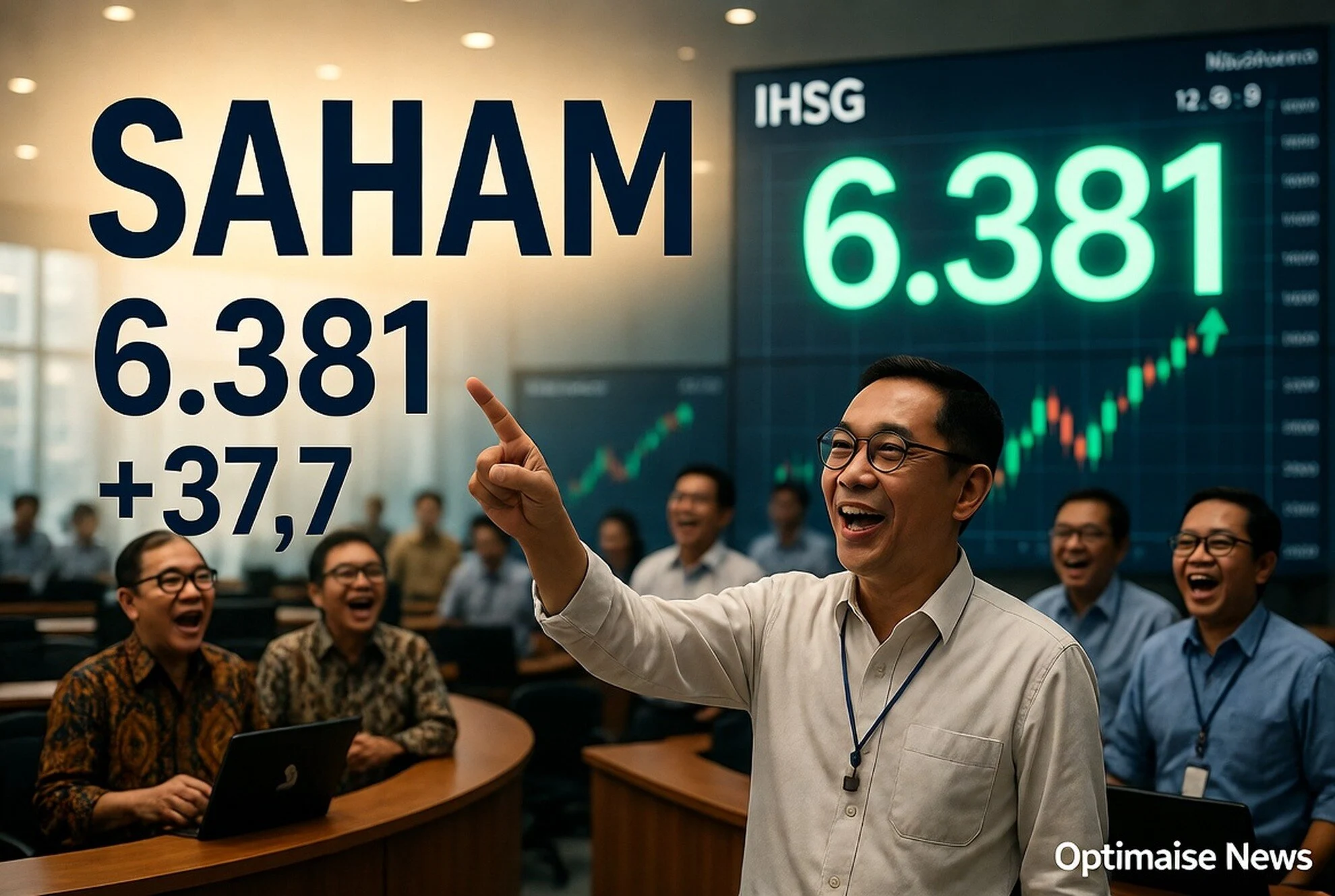 Saham Melonjak hingga 32 Persen dalam Sekejap