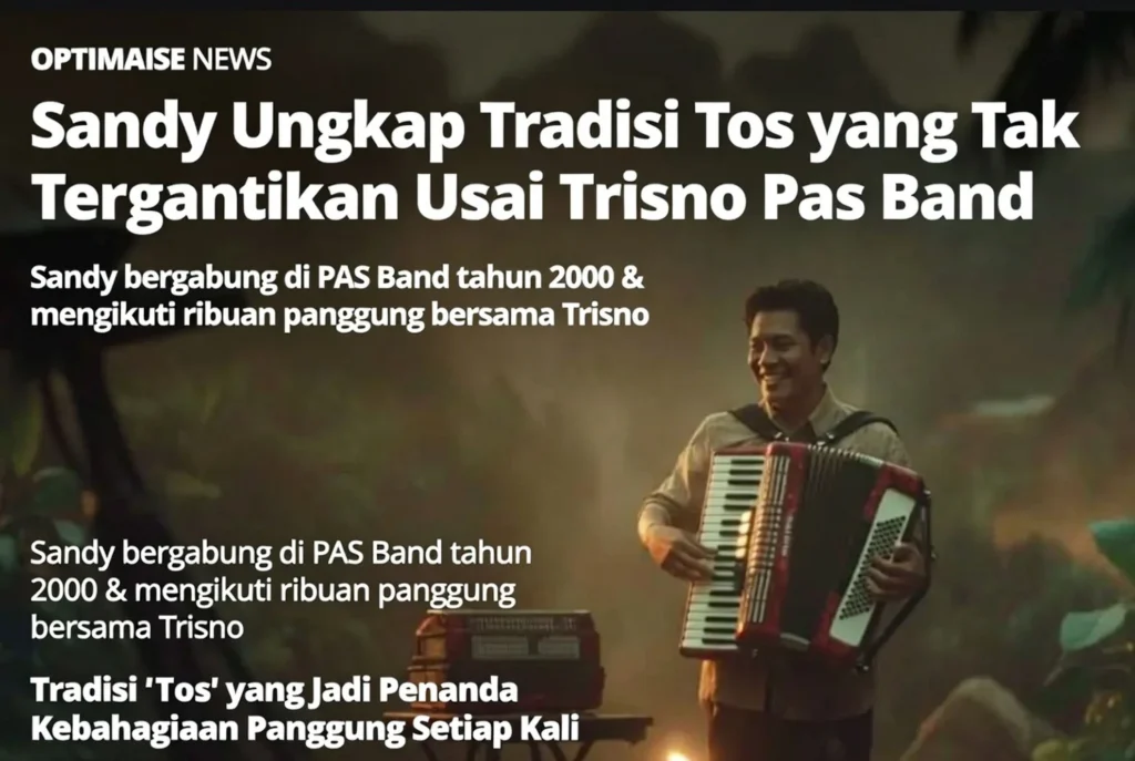Tradisi 'Tos' yang Jadi Penanda Kebahagiaan Panggung Setiap Kali