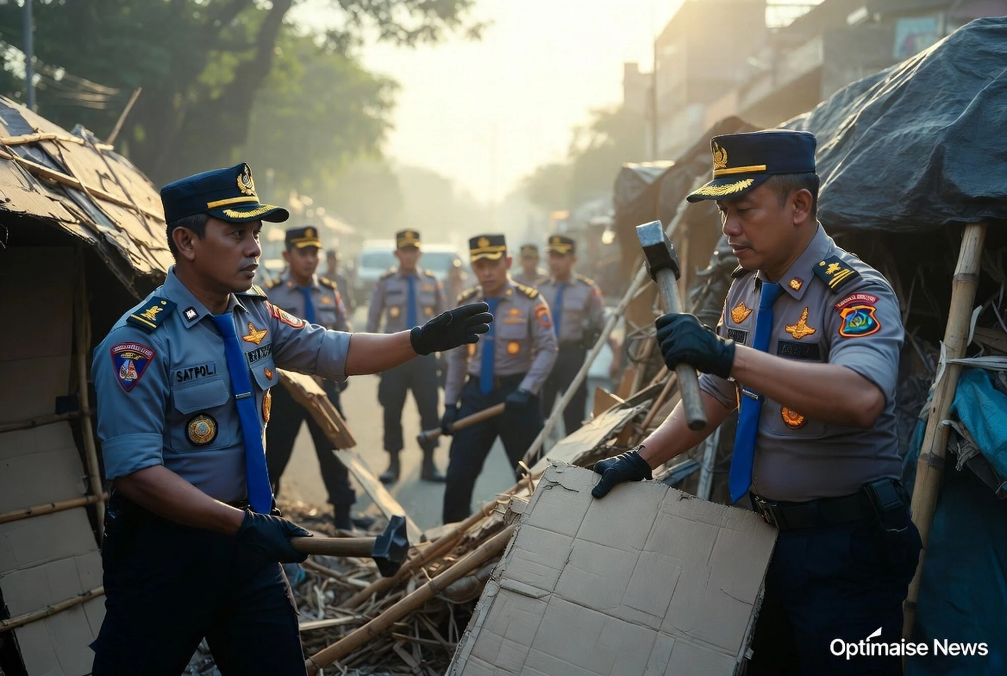 Satpol PP Bandung Bongkar 645 Bangunan Liar hingga Juli 2026
