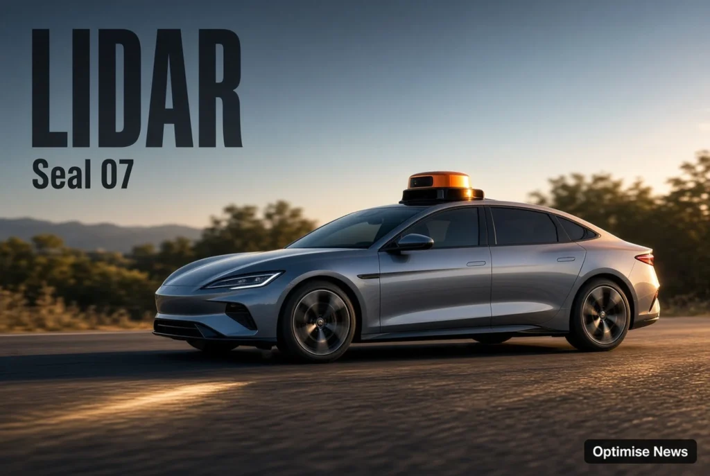Seal 07 BYD Generasi Berikut Bawa LiDAR