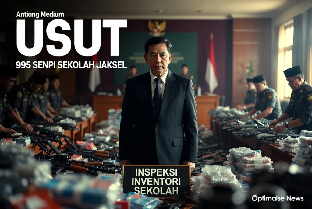 Sekolah Jaksel Temukan 995 Senpi hingga Sabu, Polisi Diminta Usut