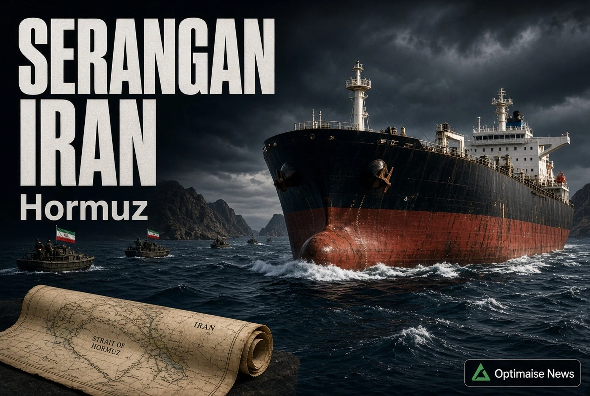 Serangan Iran ke Kapal Tanker UEA di Hormuz