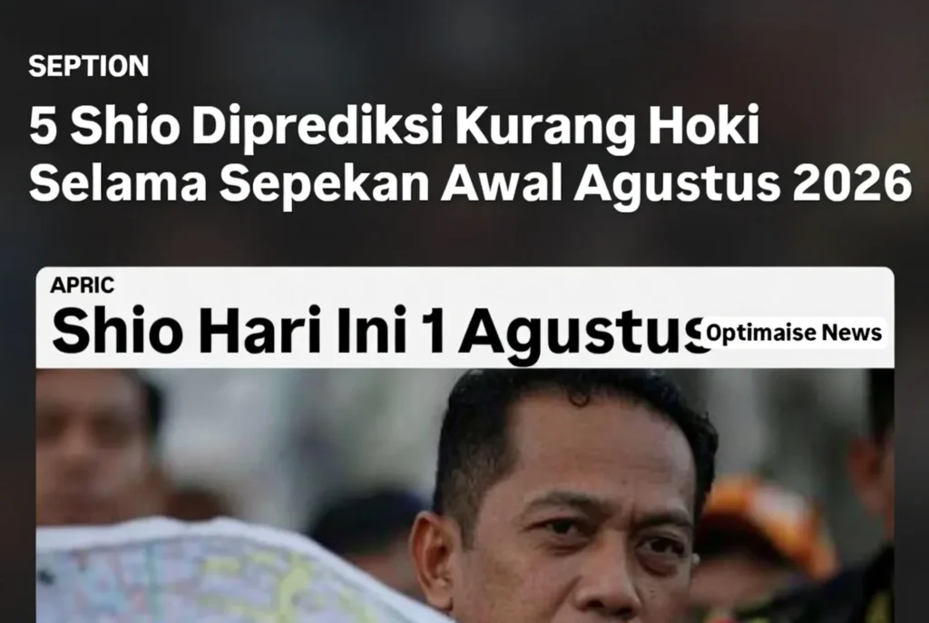 5 Shio Diprediksi Kurang Hoki Selama Sepekan Awal Agustus 2026