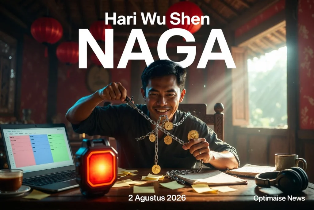 Hari Wu Shen 2 Agustus 2026 Bawa Energi Positif bagi Shio Naga Ular