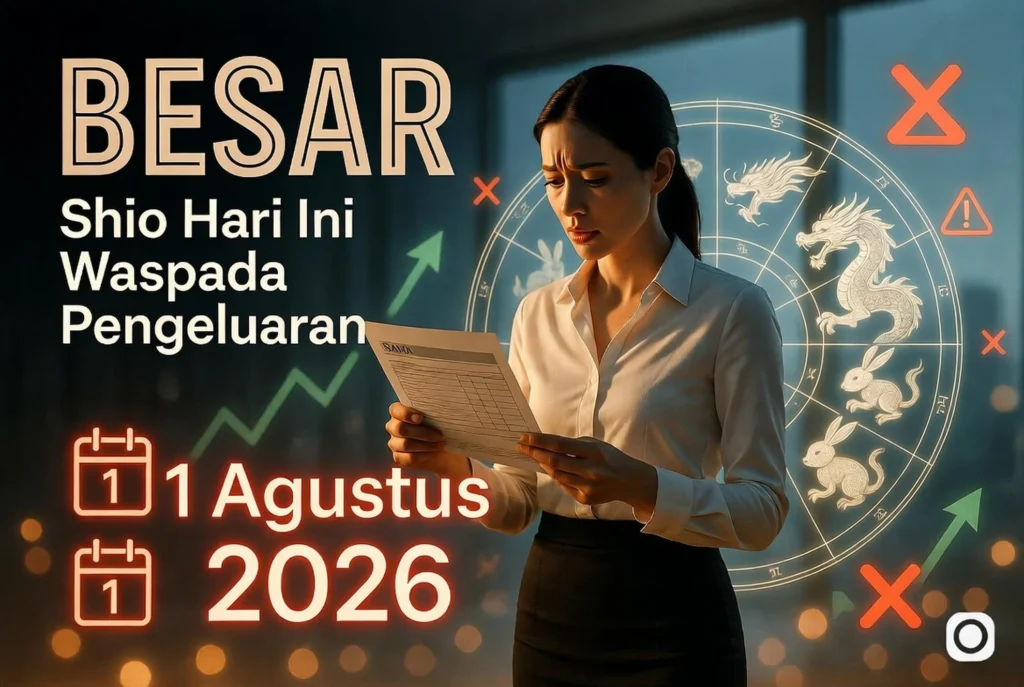 Shio Hari Ini Waspada Pengeluaran Besar
