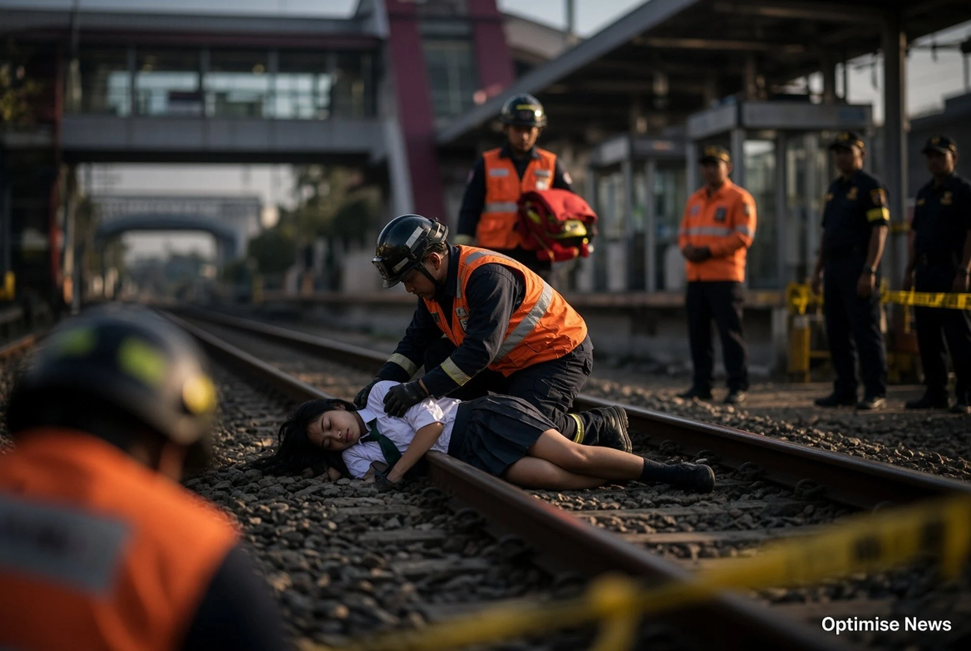 Siswi 14 Tahun Tewas Tertabrak KRL di Jurang Mangu
