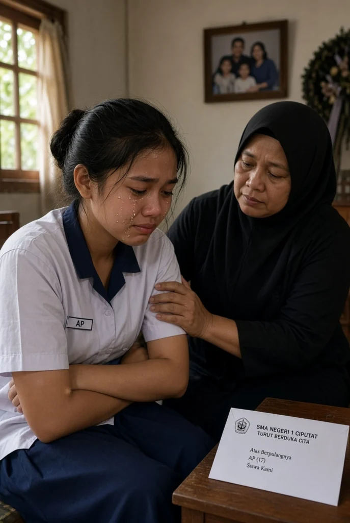 Evakuasi ke RSUD, duka keluarga, dan konfirmasi sekolah