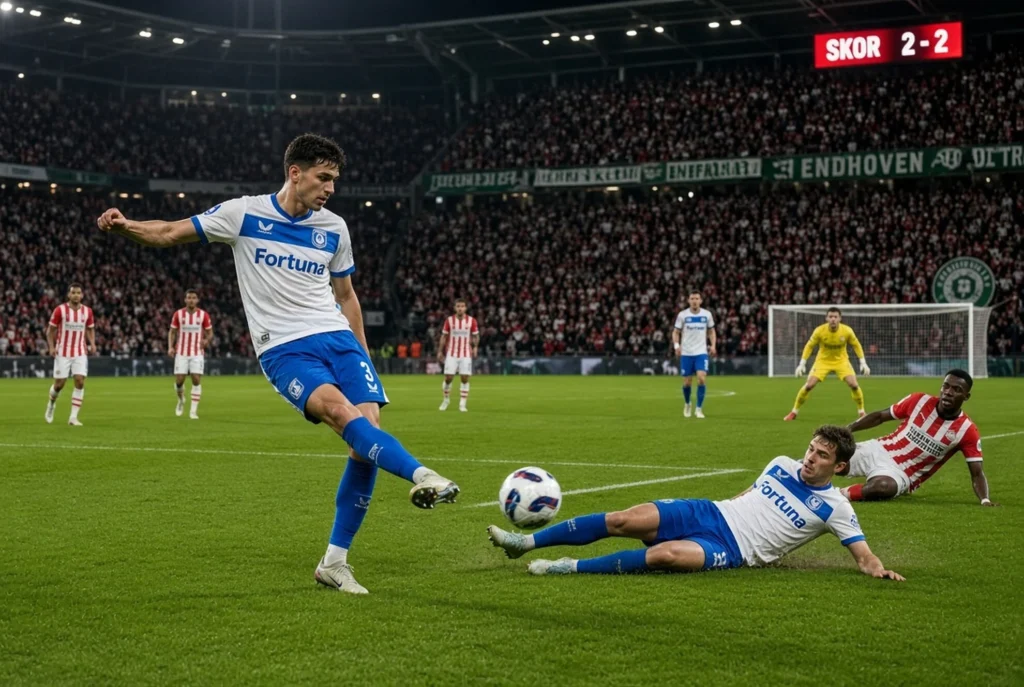 Tembakan Michut injury time curi poin untuk Fortuna