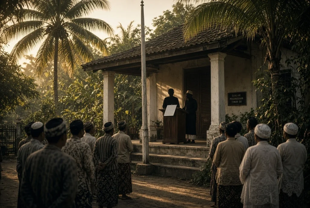 Proklamasi Dibacakan Jumat Pagi di Pegangsaan Timur