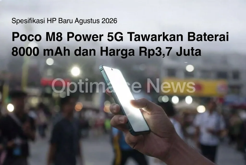 Poco M8 Power 5G Tawarkan Baterai 8000 mAh dan Harga Rp3,7 Juta
