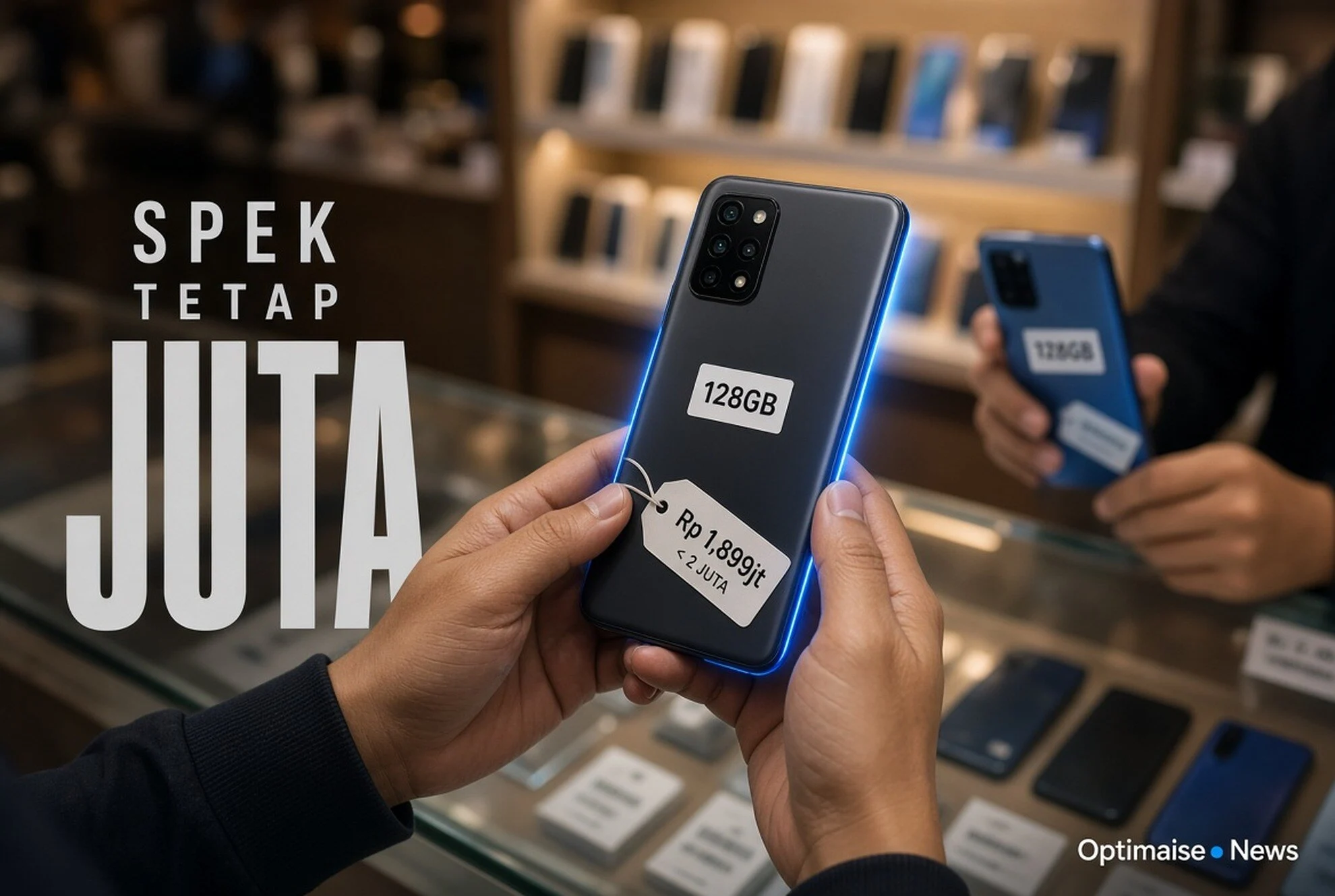 Spesifikasi HP Entry 2026 Kuat 128GB di Bawah Rp2 Juta