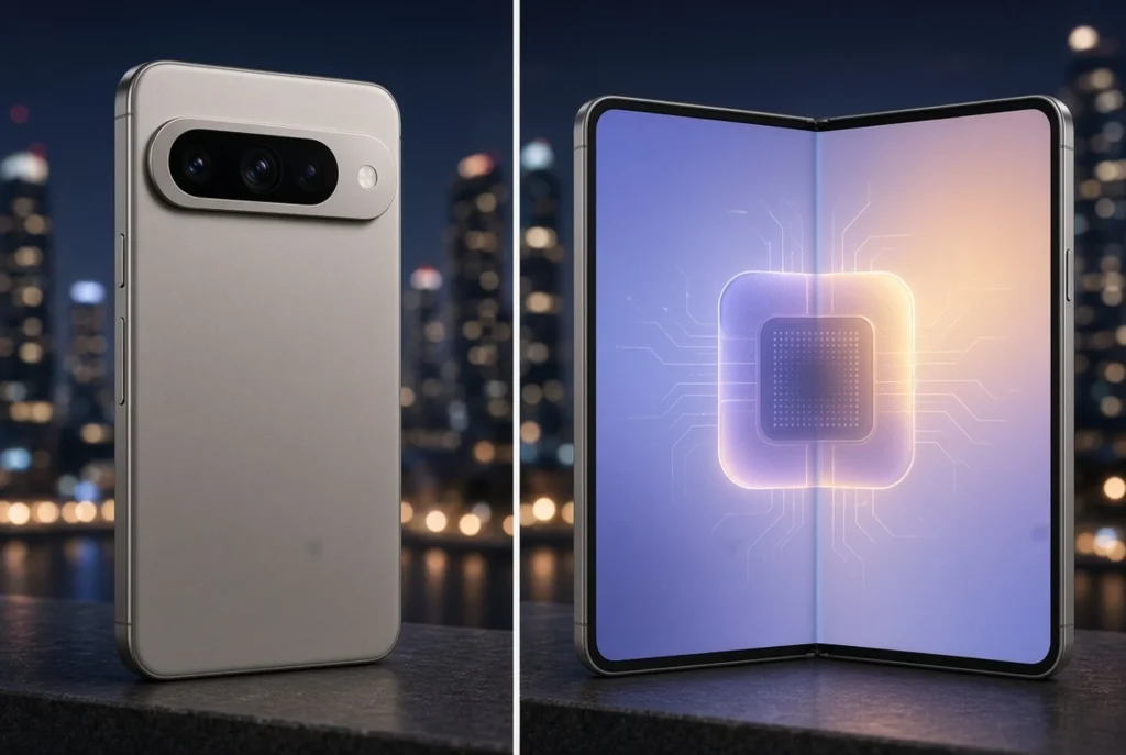 Tensor G6 serta memori besar dalam kerangka spesifikasi smartphone yang relevan