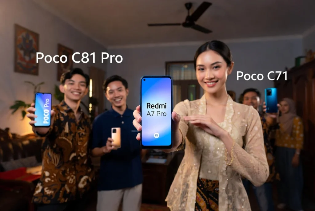 Redmi A7 Pro dan Poco C81 Pro Bergabung di Segment Terjangkau