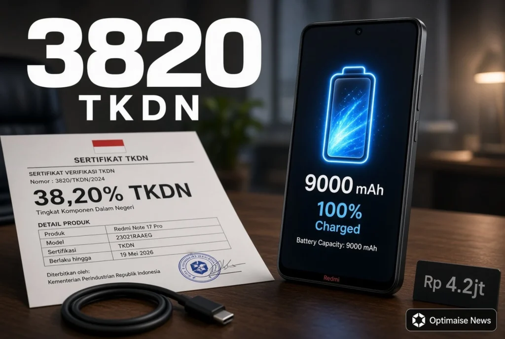 Spesifikasi HP Redmi Note 17 Pro Ungkap Skor Kompatibilitas 38.20%