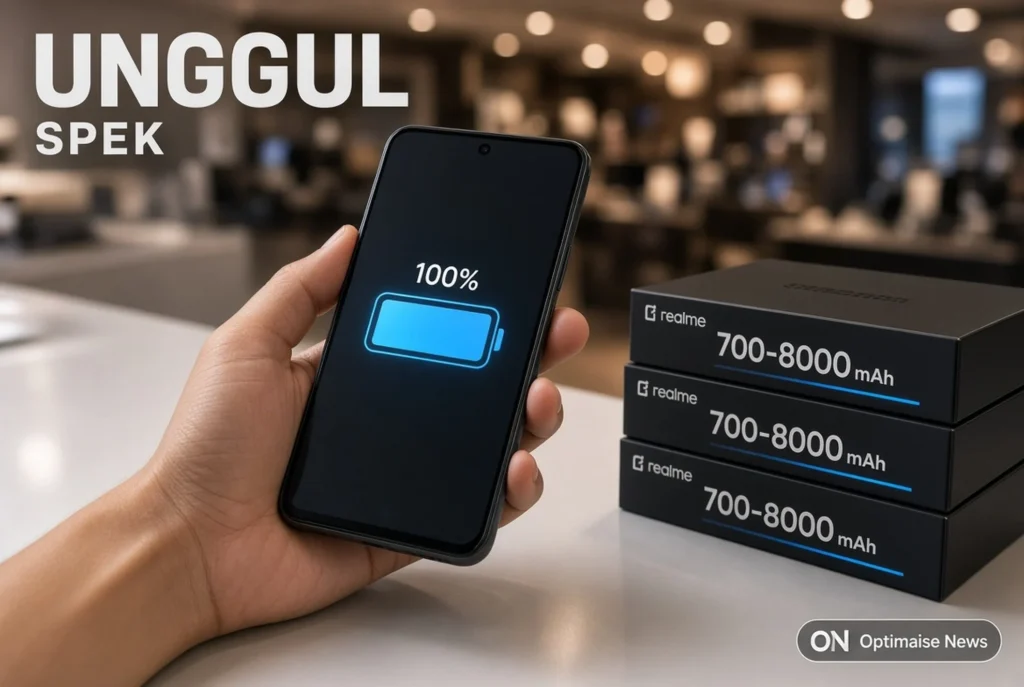 Spesifikasi HP Rp2 Jutaan 2026 Terbaik: Baterai 8000 mAh Unggul