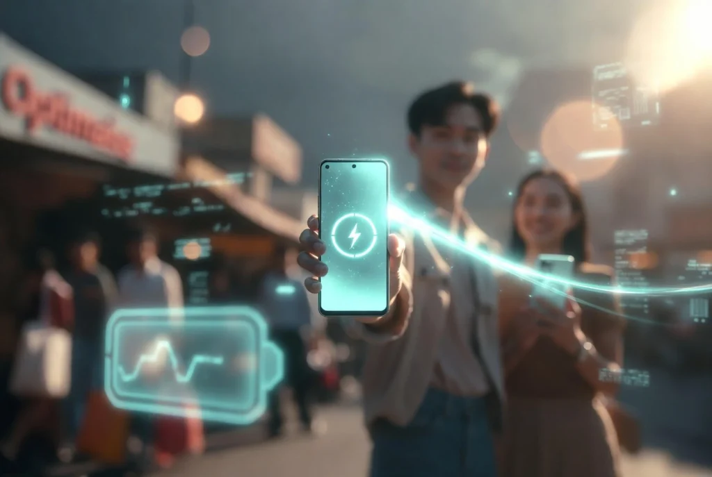 Baterai 6500mAh Fast Charging 90W Tahan 27 Jam Video Nonstop dengan IP65