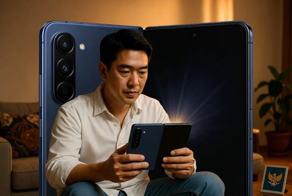 Sistem Kamera: Dual 50MP Tanpa Tele atau Triple 200MP + Flex Mode