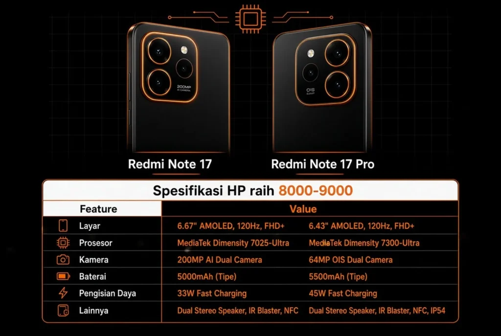 Spesifikasi Redmi Note 17 Pro dari China yang Lebih Unggul