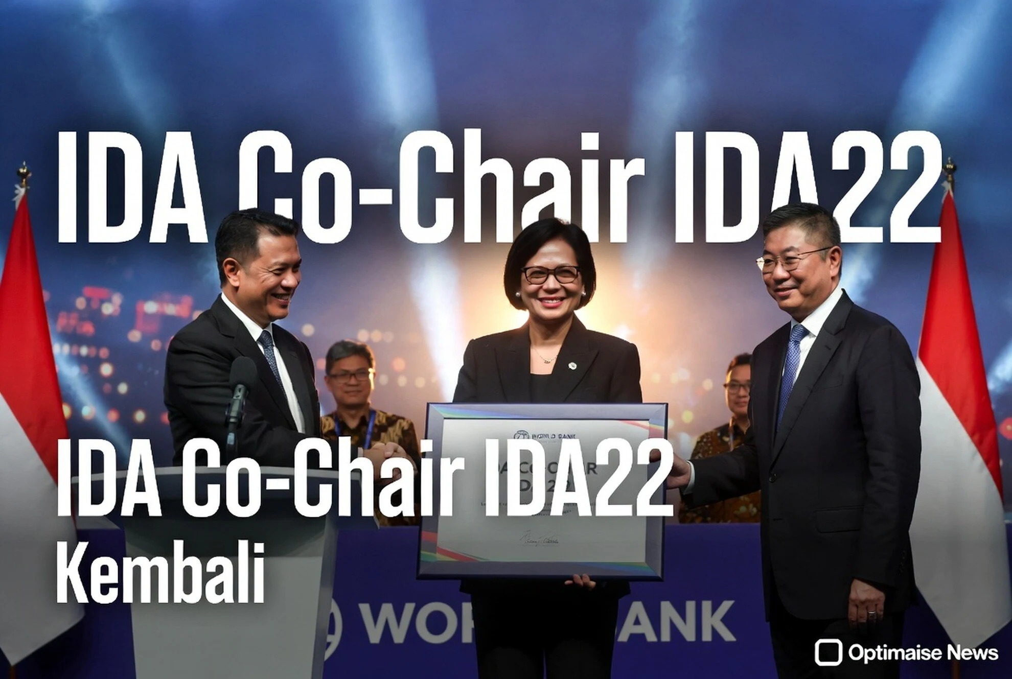 Sri Mulyani Kembali di Bank Dunia sebagai Co-Chair IDA22