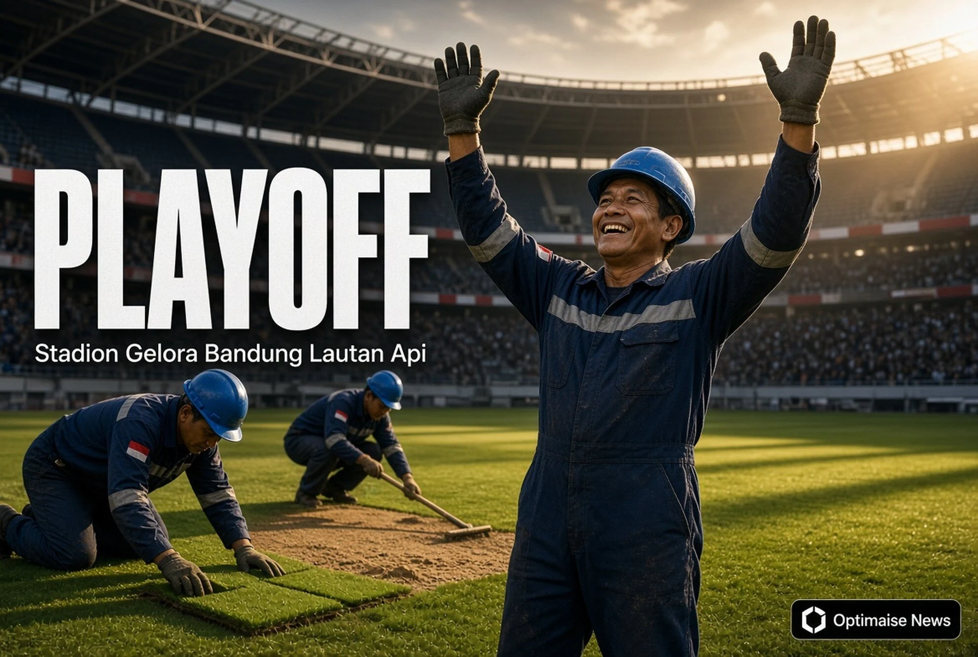Stadion Gelora Bandung Lautan Api Target Siap 31 Agustus Playoff ACL