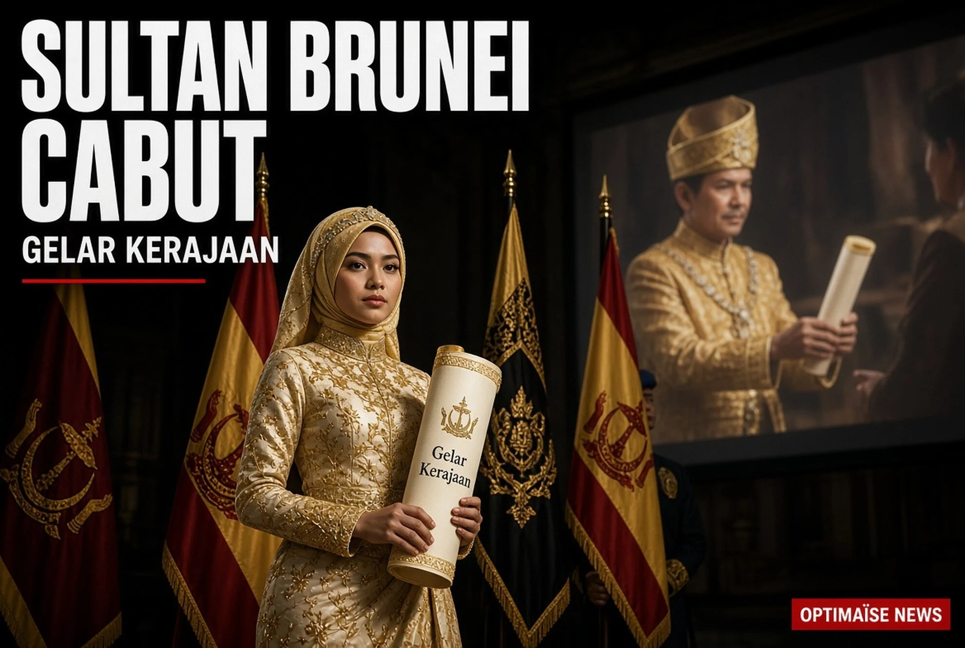 Sultan Brunei Cabut Gelar Kerajaan Raabi’atul Adawiyyah: Perilaku Tak
