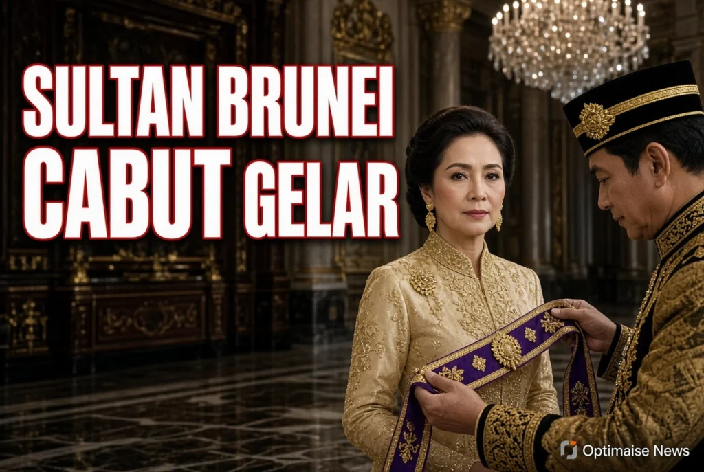 Sultan Brunei Cabut Gelar Raabi'atul, Potret Menantu Istri Pangeran