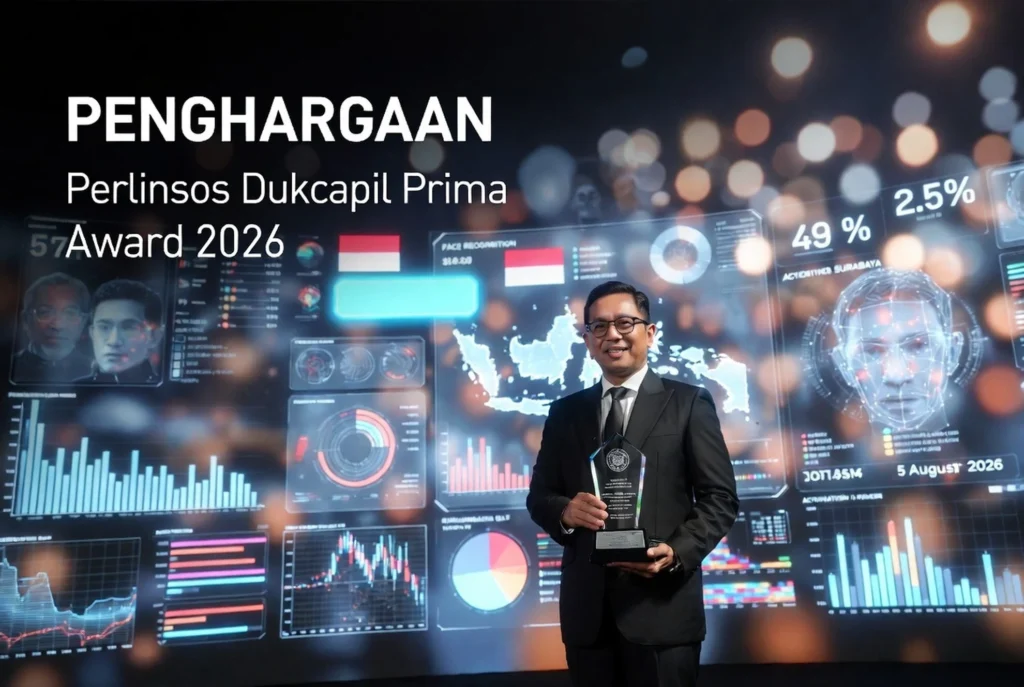 Surabaya Raih Peringkat 1 Face Recognition IKD, Sabet Penghargaan