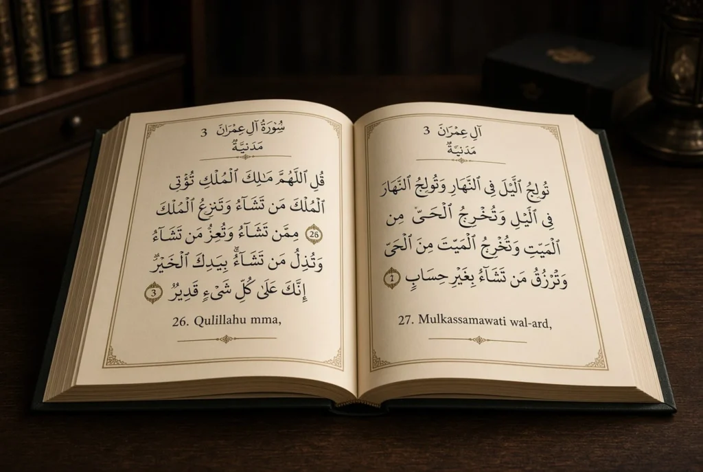 Teks Arab Latin Arti Ayat 26 tentang Pemilik Mulk