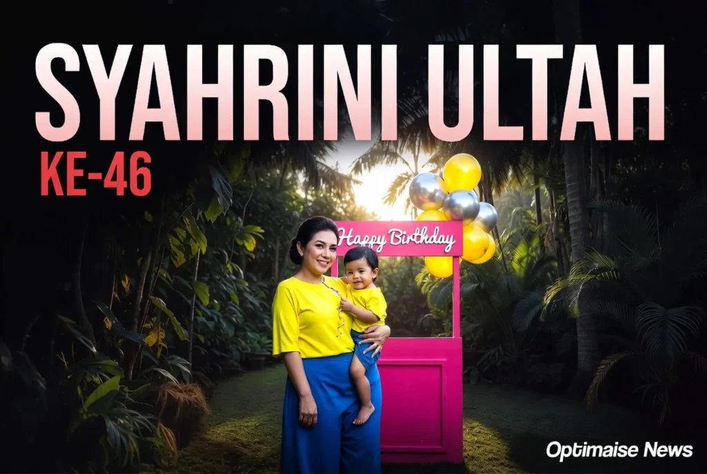Syahrini Ultah ke-46 Bareng Baby R di Bali