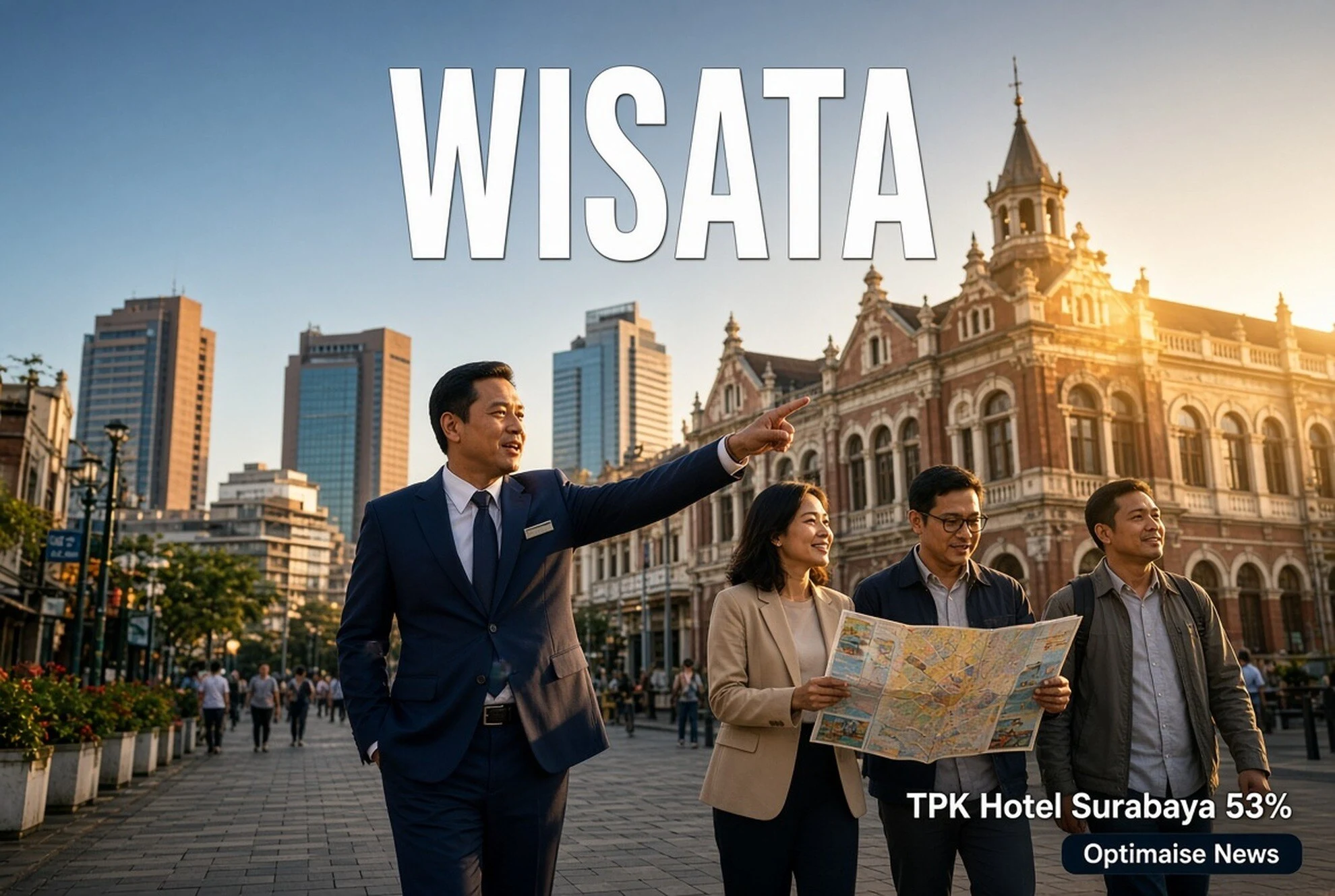 TPK Hotel Surabaya 53%, MICE Digandeng Wisata Perpanjang