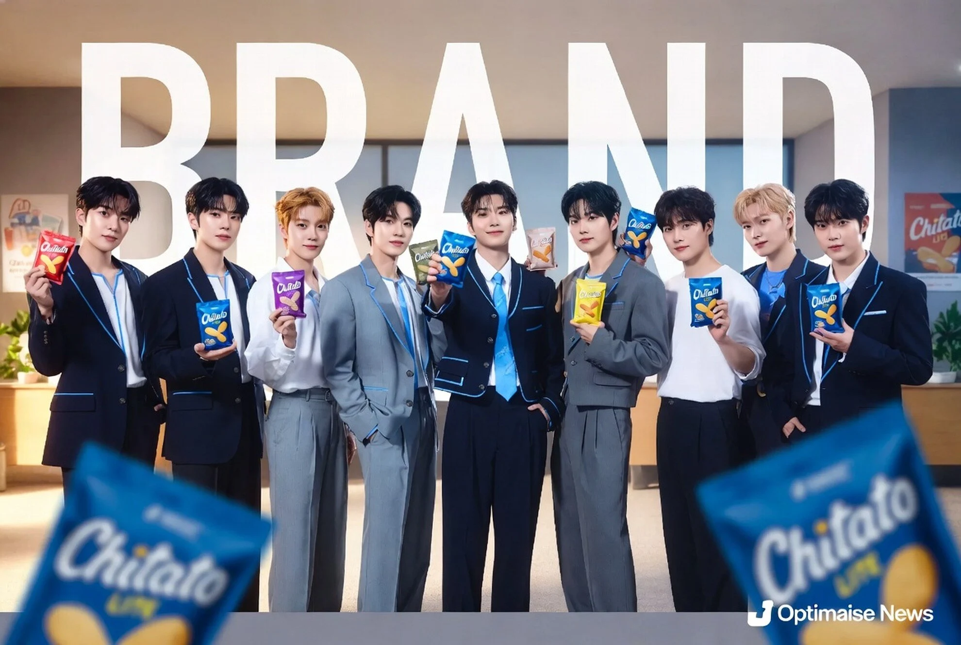 TREASURE Resmi Brand Ambassador Kampanye Chitato Gen Z Tak Butuh