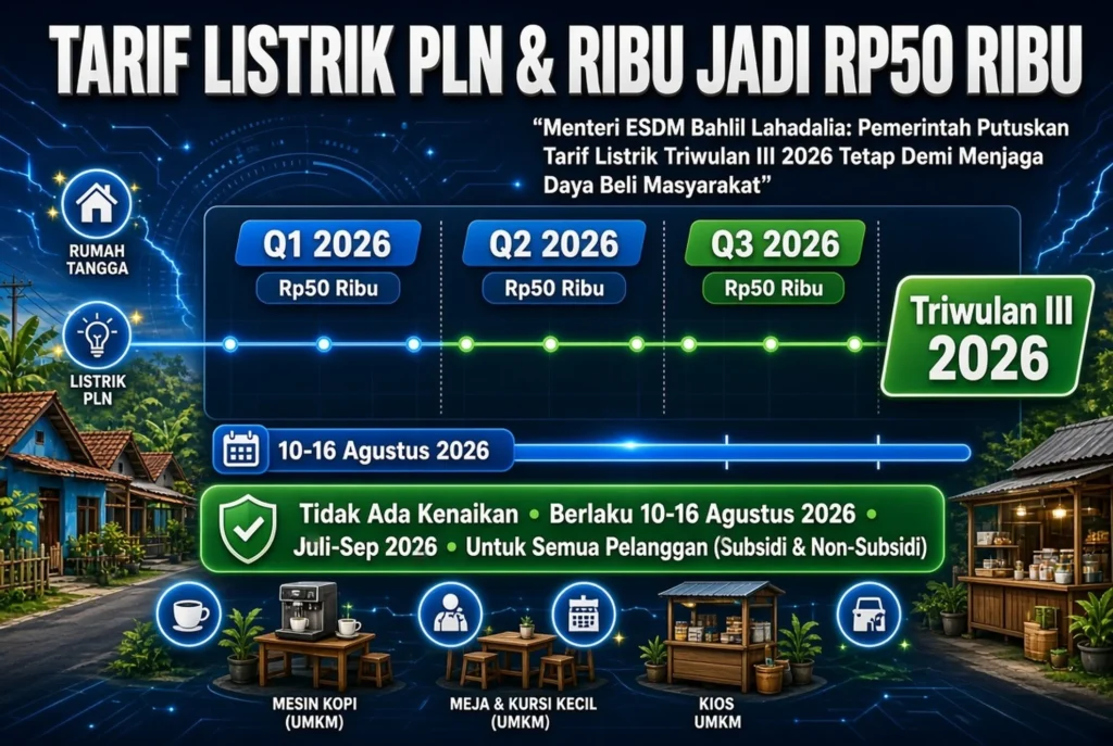 Manfaat kebijakan tetap untuk pelanggan bersubsidi dan nonsubsidi