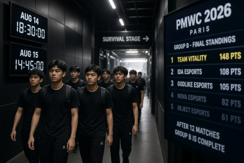 Tiga tim tersingkir langsung, 16 lain masuk Survival Stage