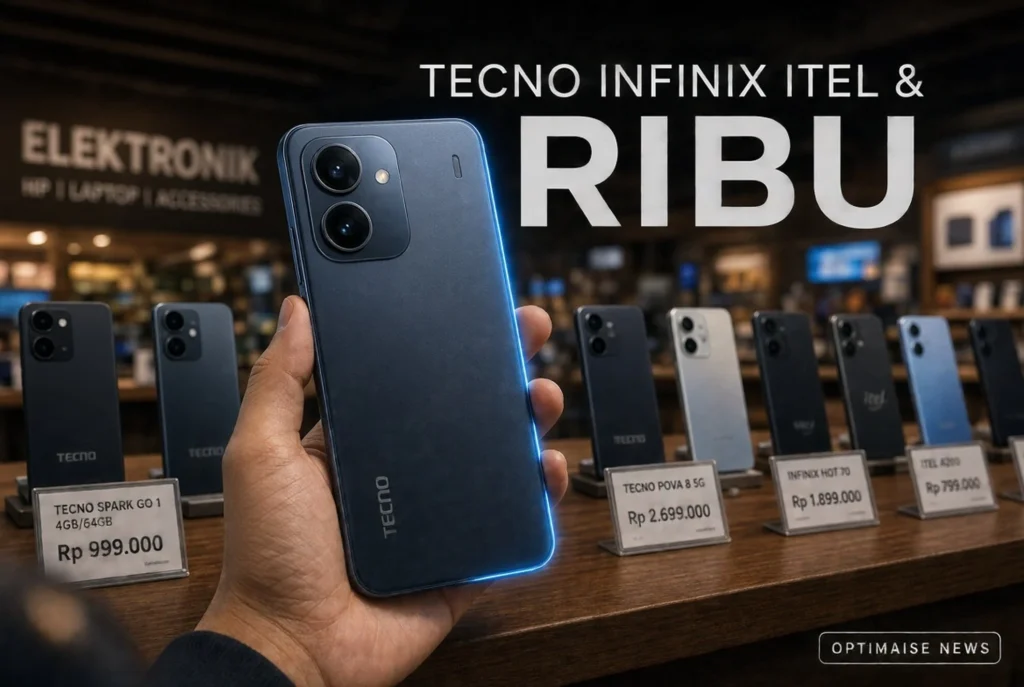 Tecno Infinix Itel & Ribu Spesifikasi Rp999 Ribu