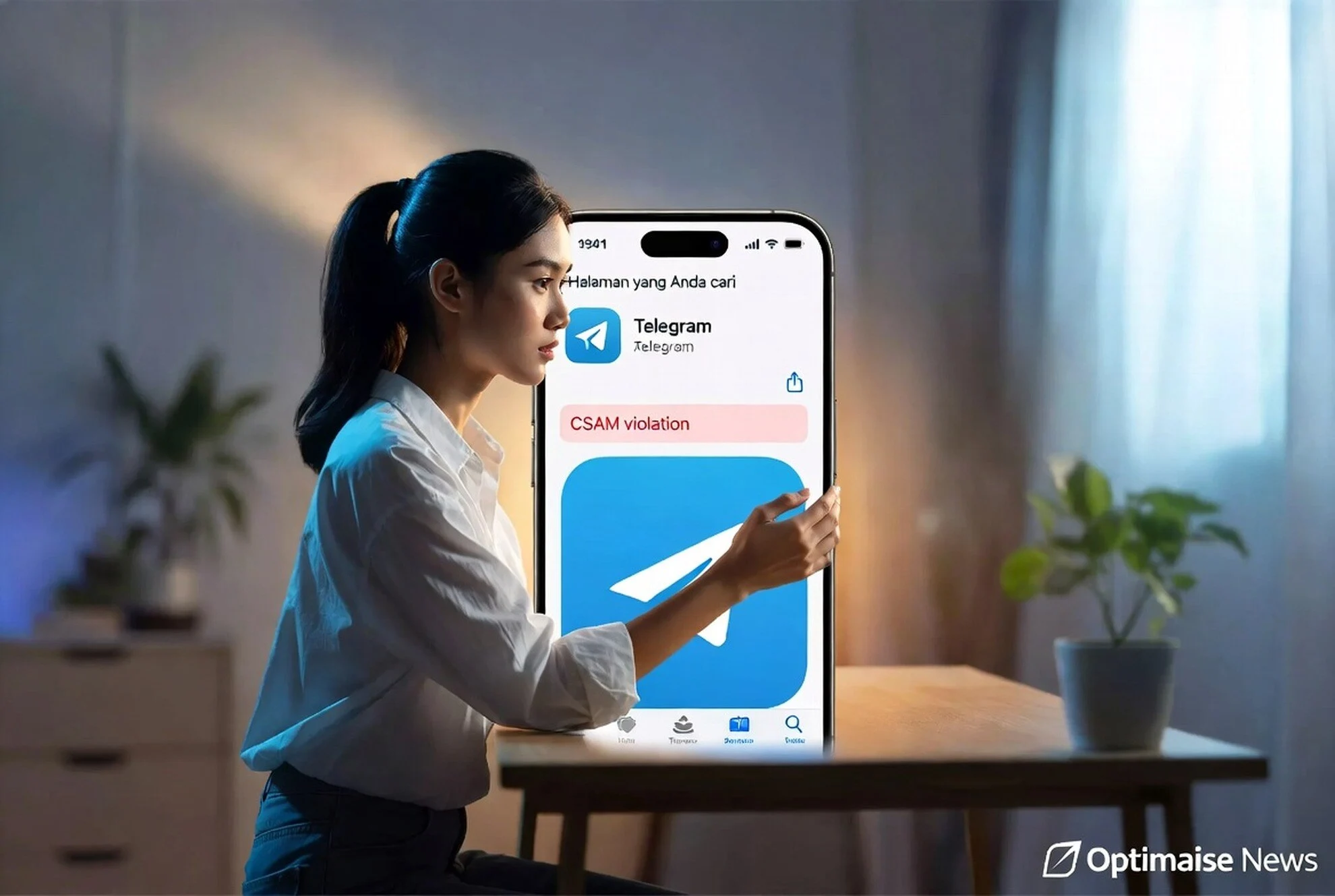 Telegram Dihapus App Store karena CSAM