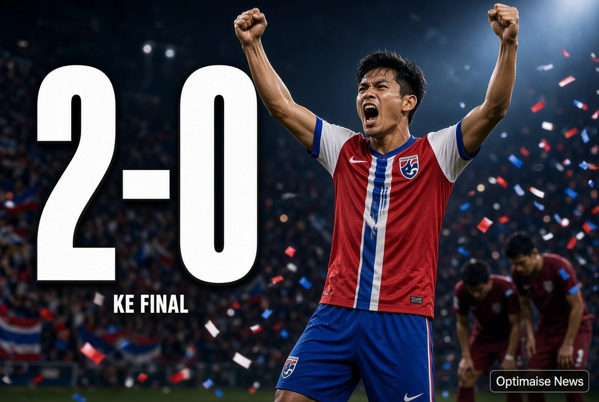 Thailand vs Myanmar 2-0: Dua Penalti VAR Kunci Puncak Grup AFF