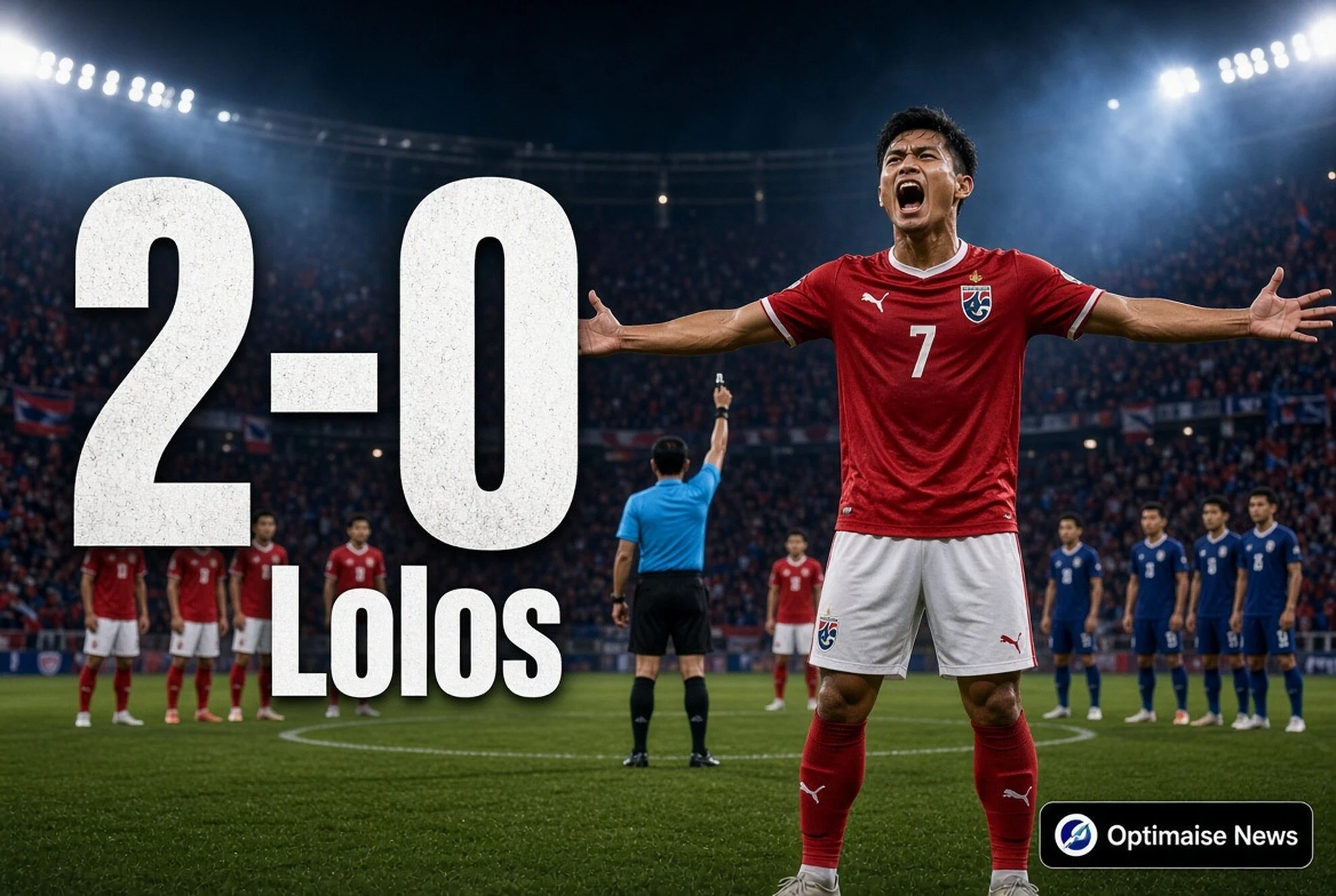 Thailand vs Myanmar 2-0 Lolos ke Semifinal Piala AFF 2026