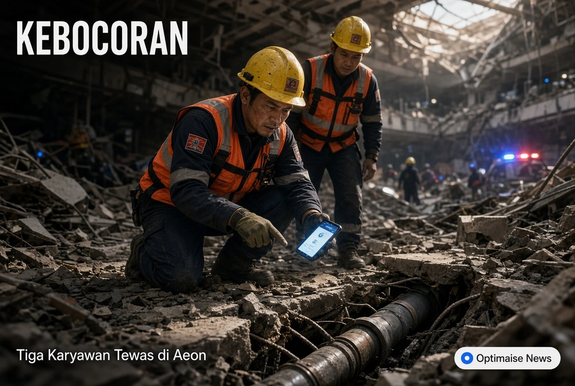 Tiga Karyawan Tewas di Aeon Mall Kumamoto usai Diduga Kebocoran Gas