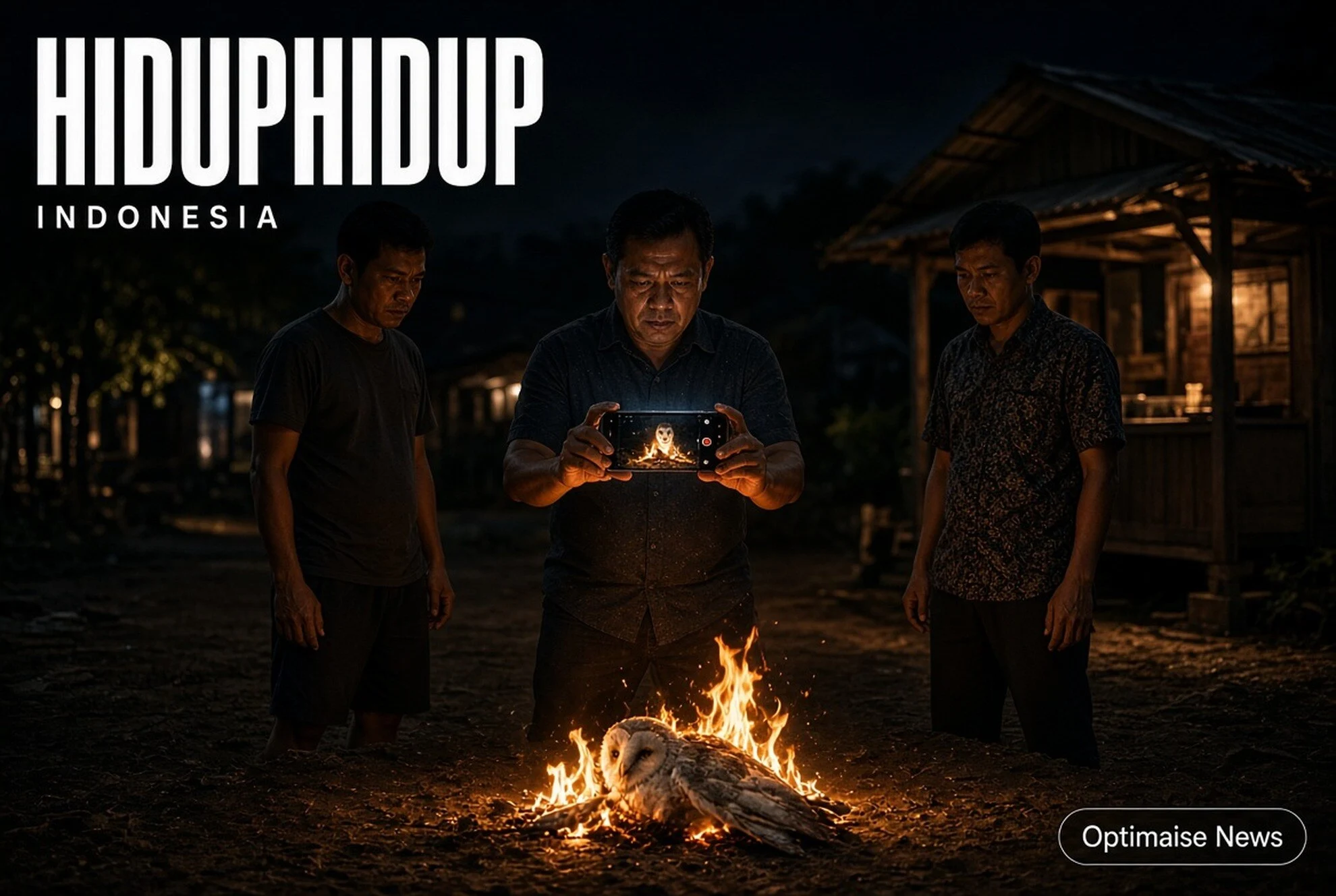 Tiga Pria NTT Bakar Serak Jawa Hidup-hidup