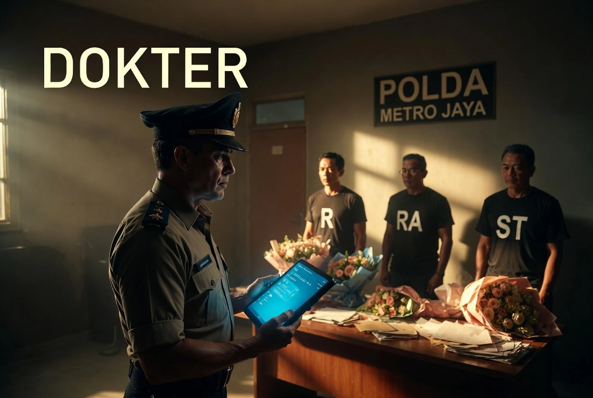 Tiga Terduga Dihadapi Polisi Usai 16 Karangan Fitnah ke Dokter Oky