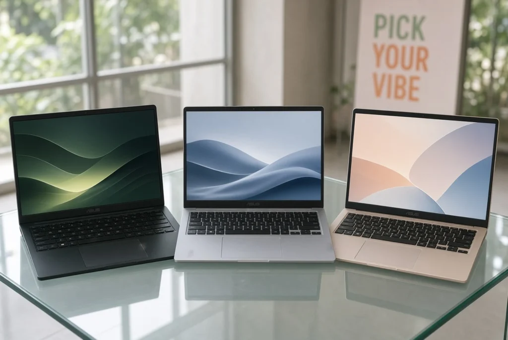 Tiga Model Vivobook 14 Siap Dicoba Pengunjung