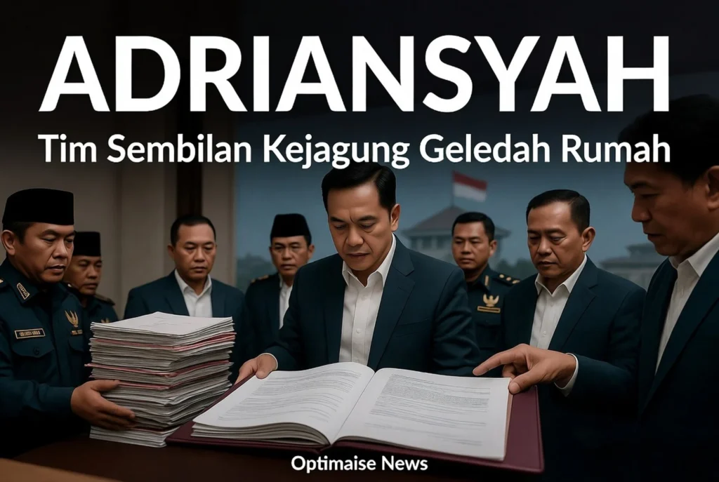 Tim Sembilan Kejagung Geledah Rumah Febrie Adriansyah