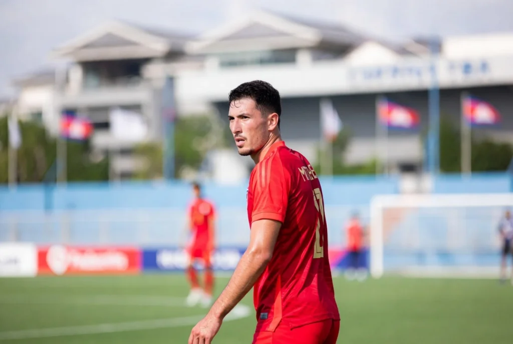 Kemenangan 5-1 atas Kamboja dengan Gol Mitchell Baker
