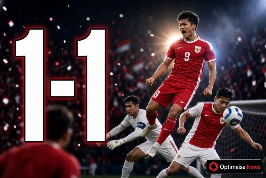 Timnas Indonesia Imbang 1-1 Singapura Tersingkir Fase Grup Piala AFF