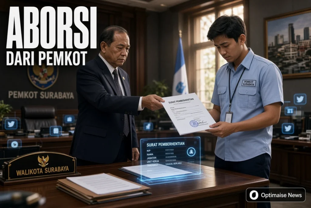 Tio Ferdian PHK dari Pemkot Surabaya Usai Dugaan Paksa Aborsi