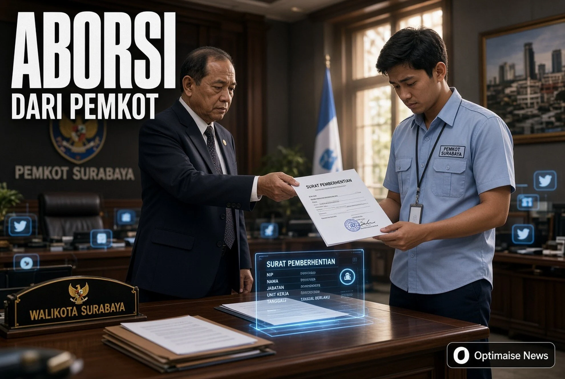 Tio Ferdian PHK dari Pemkot Surabaya Usai Dugaan Paksa Aborsi